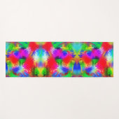 Vlinder veelkleurig yogamat (Voorkant (horizontaal))