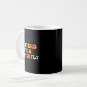 Vlinder verkleedkostuum Vlinder Koffiemok (Voorkant links)