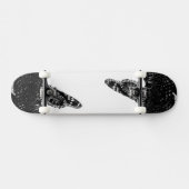 vlinder verlegen zwart skateboard (Horizontaal)
