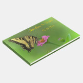 Vlinder verzamelt nectar gastenboek (Hoek)
