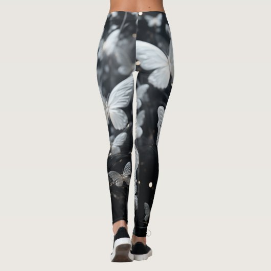 Vlinder vet print Leggings (Achterkant)