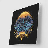 Vlinder Vierkante Klok (Hoek)