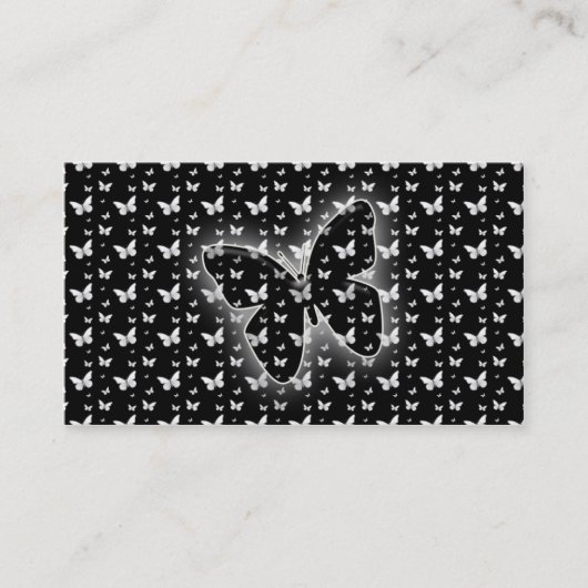 vlinder visitekaartje (Voorkant)
