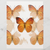 vlinder vliegt flyer (Voorkant)