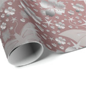 vlinder, vlinder, kleurrijk, glanzend, mousserend cadeaupapier (Rol Hoek)