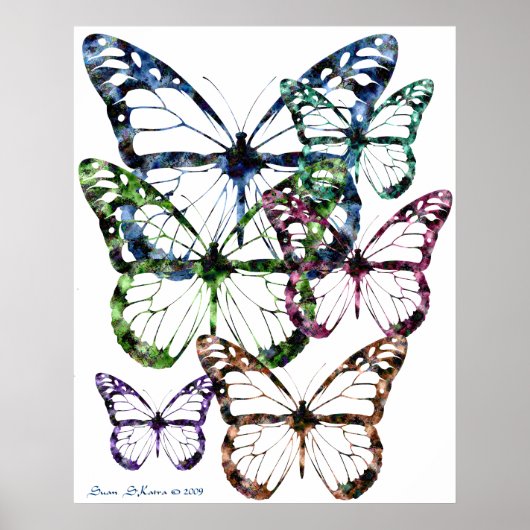 Vlinder! Vlinder! Poster (Voorkant)