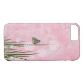 vlinder voor puinbloem Case-Mate iPhone case (Achterkant (Horizontaal))