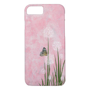 vlinder voor puinbloem 	iPhone 8/7 hoesje