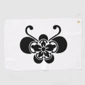 Vlinder-vormige Goka Golfhanddoek (Horizontaal)