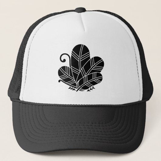 Vlinder-vormige havikveren trucker pet (Voorkant)