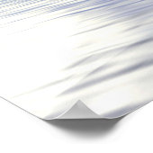 Vlinder Vrouw Poster (Hoek)