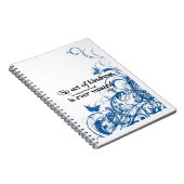 vlinder warrel van vriendelijkheid notitieboek (Rechterzijde)