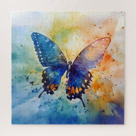 Vlinder Watercolor Legpuzzel