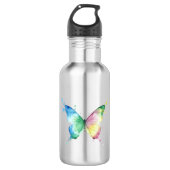 Vlinder Waterfles (Voorkant)