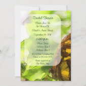 Vlinder Waterverf Art Vrijgezellenfeest Uitnodigen Kaart (Voorkant)