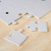 Vlinder waterverf grillige waterverf legpuzzel (Zijkant)