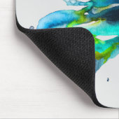 Vlinder waterverf grillige waterverf muismat (Hoek)