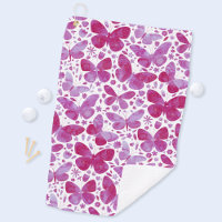Vlinder Waterverf Magenta Hot Pink
