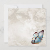 VLINDER WENSEN GOED BRUIDSMEISJE UITNODIGEN KAART (Achterkant)