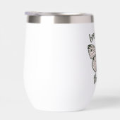 Vlinder Wijn Tumbler (Rechts)