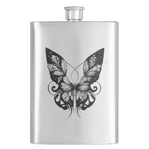 Vlinder Wild Animal Natuur Illustratie Art Tatt Flacon