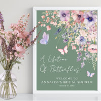 Vlinder Wilde Bloemen Bruidsdiner