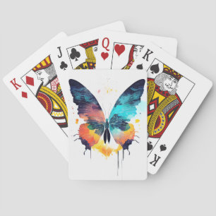 Vlinder Wilde Natuur Dierlijke Kleur Kunst Schilde Pokerkaarten