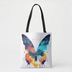 Vlinder Wilde Natuur Dierlijke Kleur Kunst Schilde Tote Bag