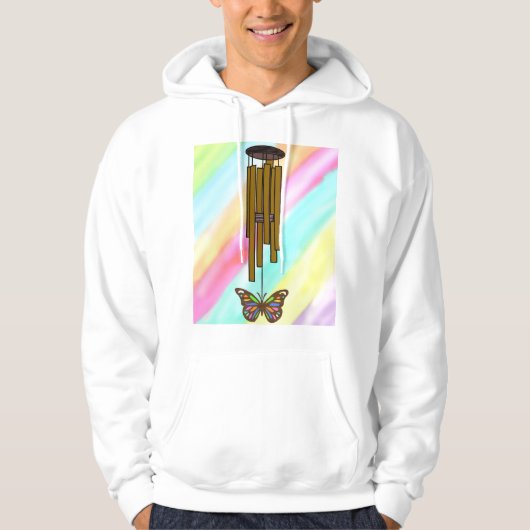 Vlinder Windklok Hoodie (Voorkant)