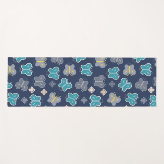 vlinder yogamat (Voorkant (horizontaal))