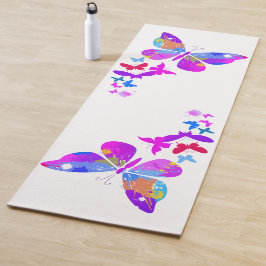 vlinder yogamat