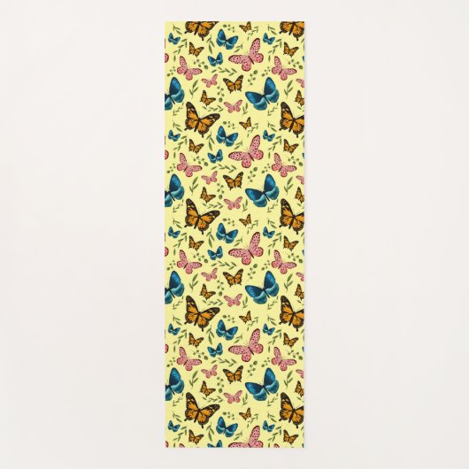  vlinder yogamat (Voorkant)