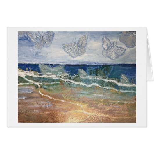 Vlinder Zee Kaart (Voorkant Horizontaal)