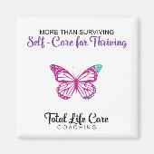 Vlinder zelfzorgmagneet magneet (Voorkant)