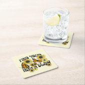 vlinder | Zoek uw binnenste gloed Kartonnen Onderzetters (Insitu)