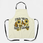 vlinder | Zoek uw binnenste gloed Schort (Voorkant)