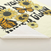 vlinder | Zoek uw binnenste gloed Sherpa Deken (3/4)