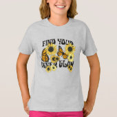  vlinder | Zoek uw binnenste gloed T-shirt (Voorkant)