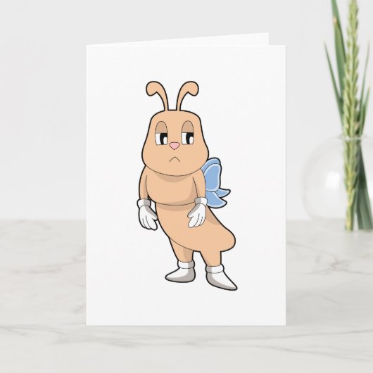 Vlinder zonder Vleugels Kaart (Voorkant)