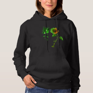 Vlinder Zonnebloem Hersenschade Bewustzijn Hoodie