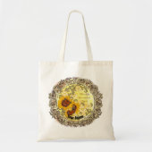 Vlinder Zonnebloem Moeder Boodschappentas Tote Bag (Voorkant)