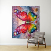 Vlinder Zonneschijn Wandkleed (In situ)