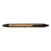 Vlinder Zwarte Inkt Pen (Achterkant)