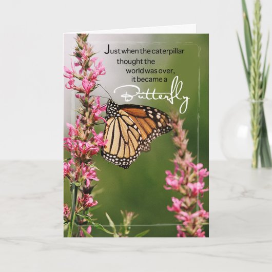 vlinderaanmoediging kaart (Voorkant)