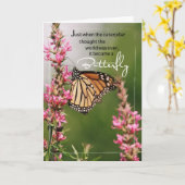 vlinderaanmoediging kaart (Gele Bloem)