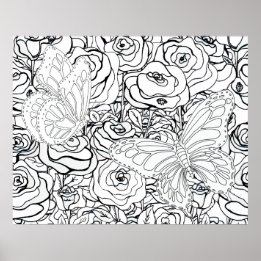 Vlinderalchemie Poster