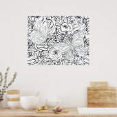 Vlinderalchemie Poster (Keuken)