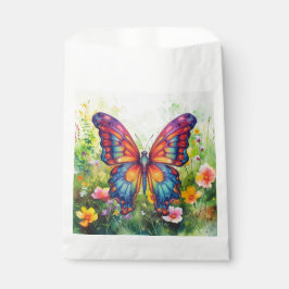 Vlinderblauw Sinaasappels vleugels Bedankzakje