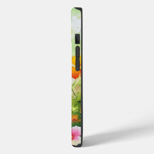 Vlinderblauw Sinaasappels vleugels Case-Mate iPhone Case (Achterkant / Links)