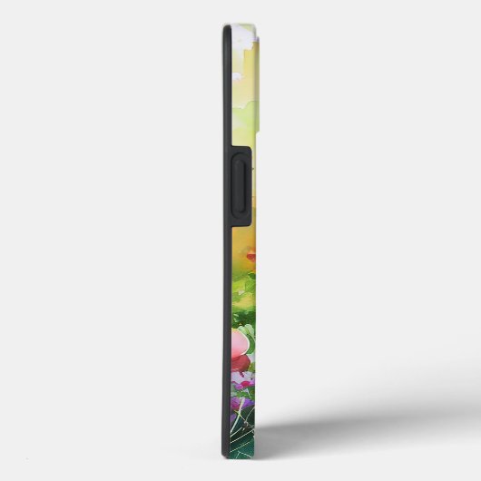 Vlinderblauw Sinaasappels vleugels Case-Mate iPhone Case (Achterkant / Rechts)